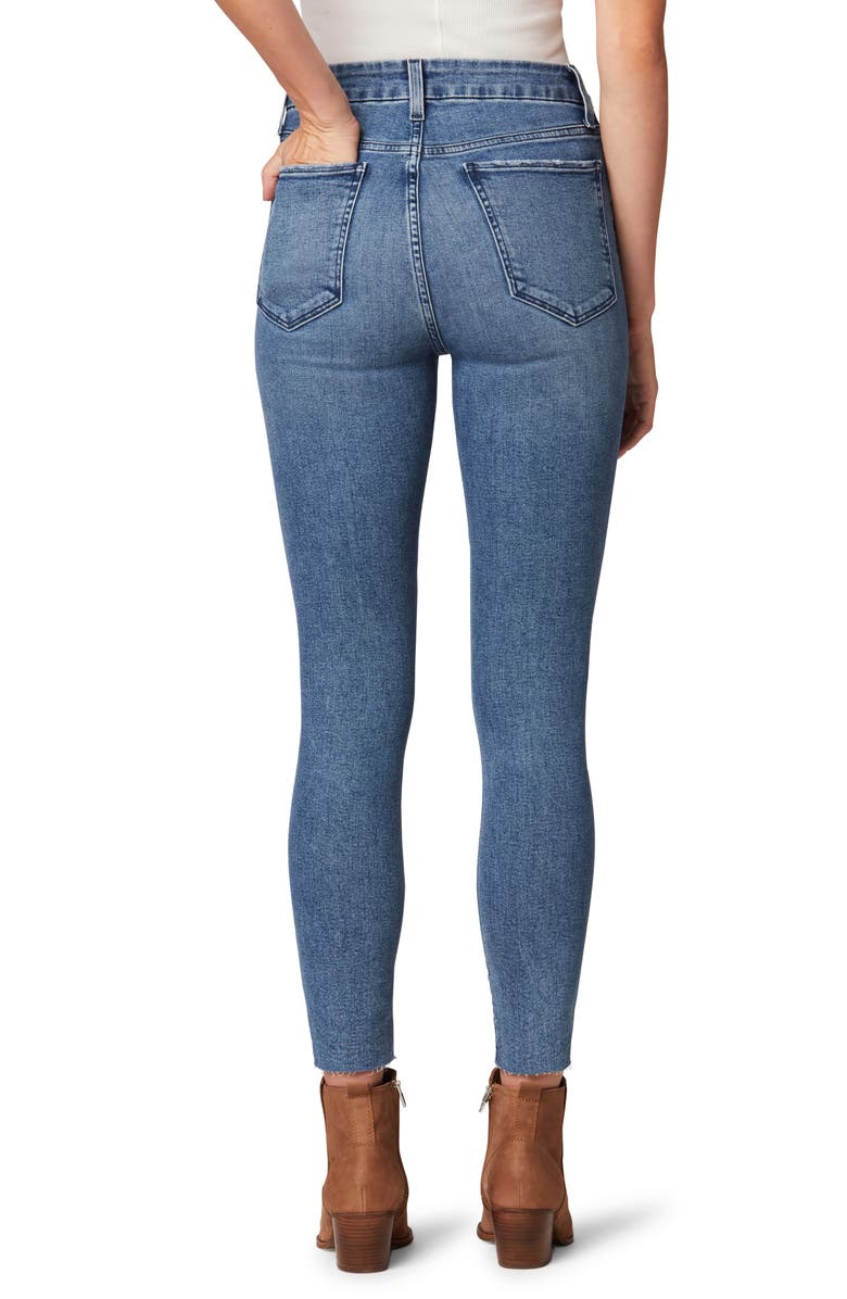 Joe's The Hi Honey Ripped Crop Skinny Jeans, Alternate, color, 
