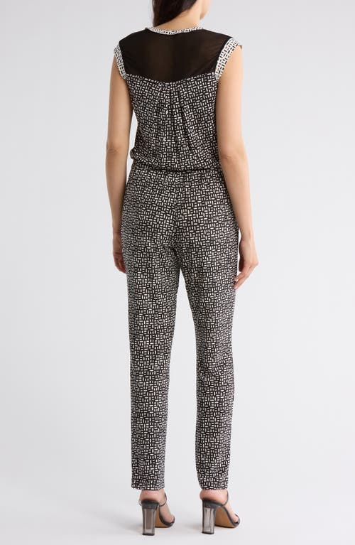 Tart 'liesa' Print Jersey Jumpsuit In Gray