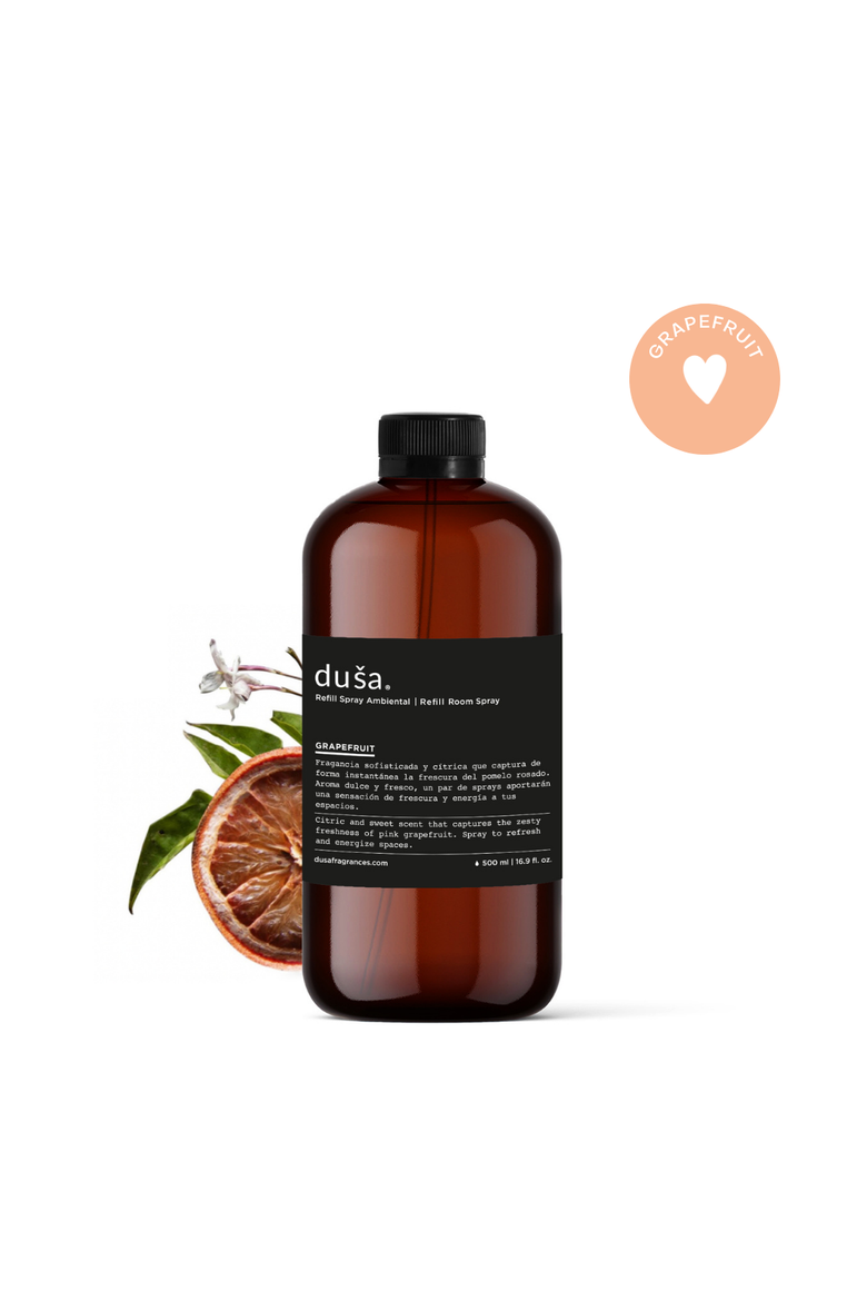 Grapefruit- 16 Fl Oz Room & Linen Spray Liquid Refill, Main, color, Grapefruit