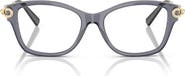 Tiffany & Co. Universal Fit 53mm Rectangular Optical Glasses