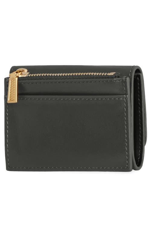 Rebecca Minkoff Insider Compact Leather Wallet In Shadow