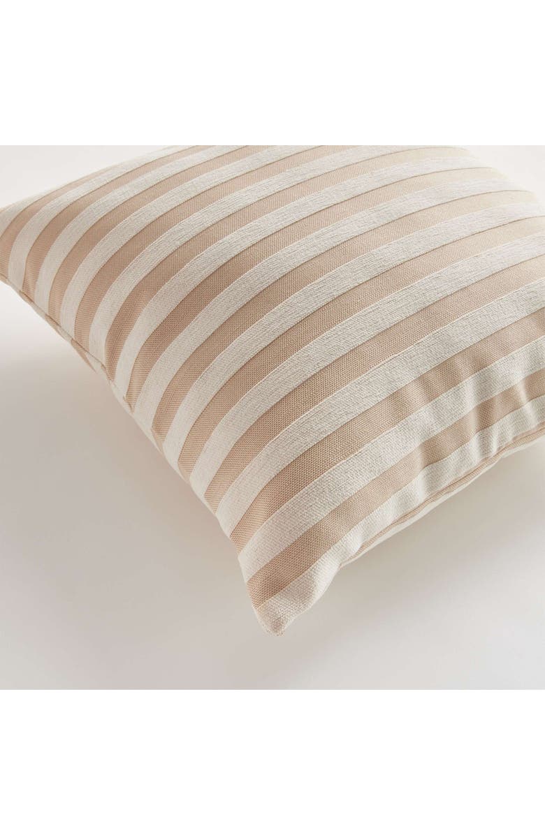 Napa Home & Garden Grant Square Indoor-Outdoor Pillow 20", Alternate, color, Beige