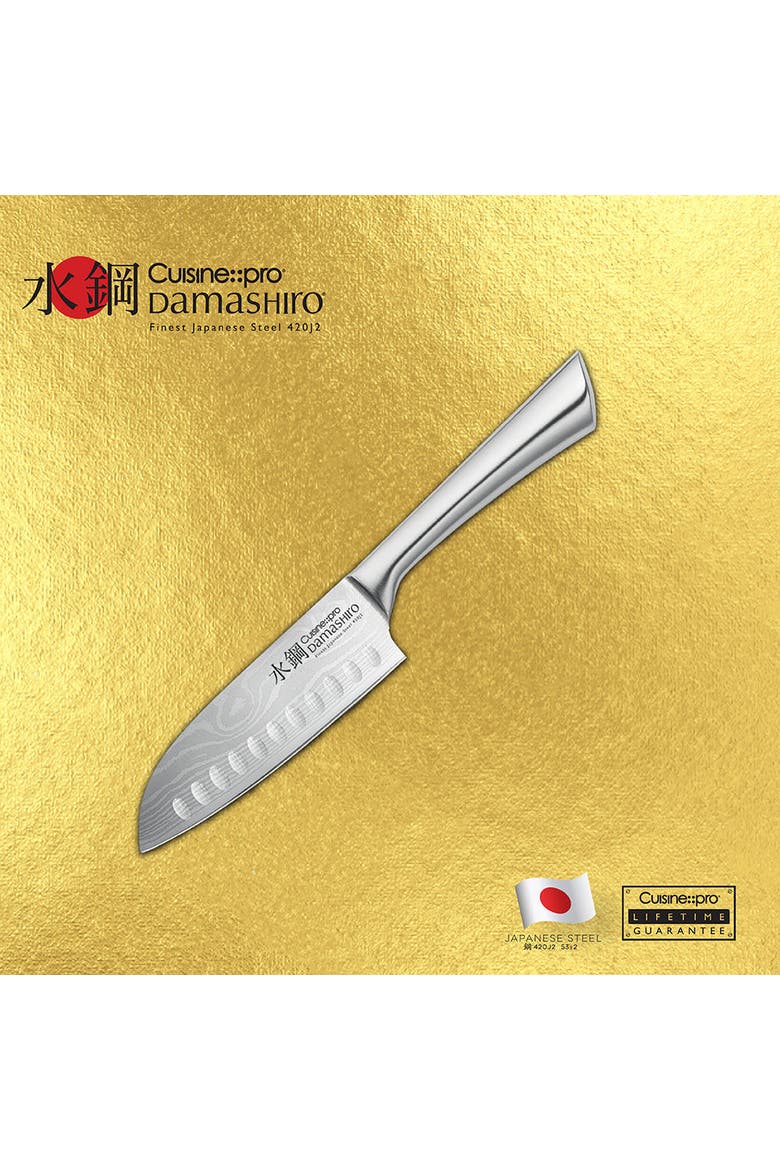 Damashiro® 5" Try Me Santoku, Alternate, color, Silver