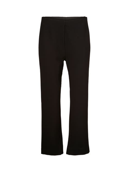 Masai Copenhagen Mapaba High Waisted Flared Crop Pants In Black