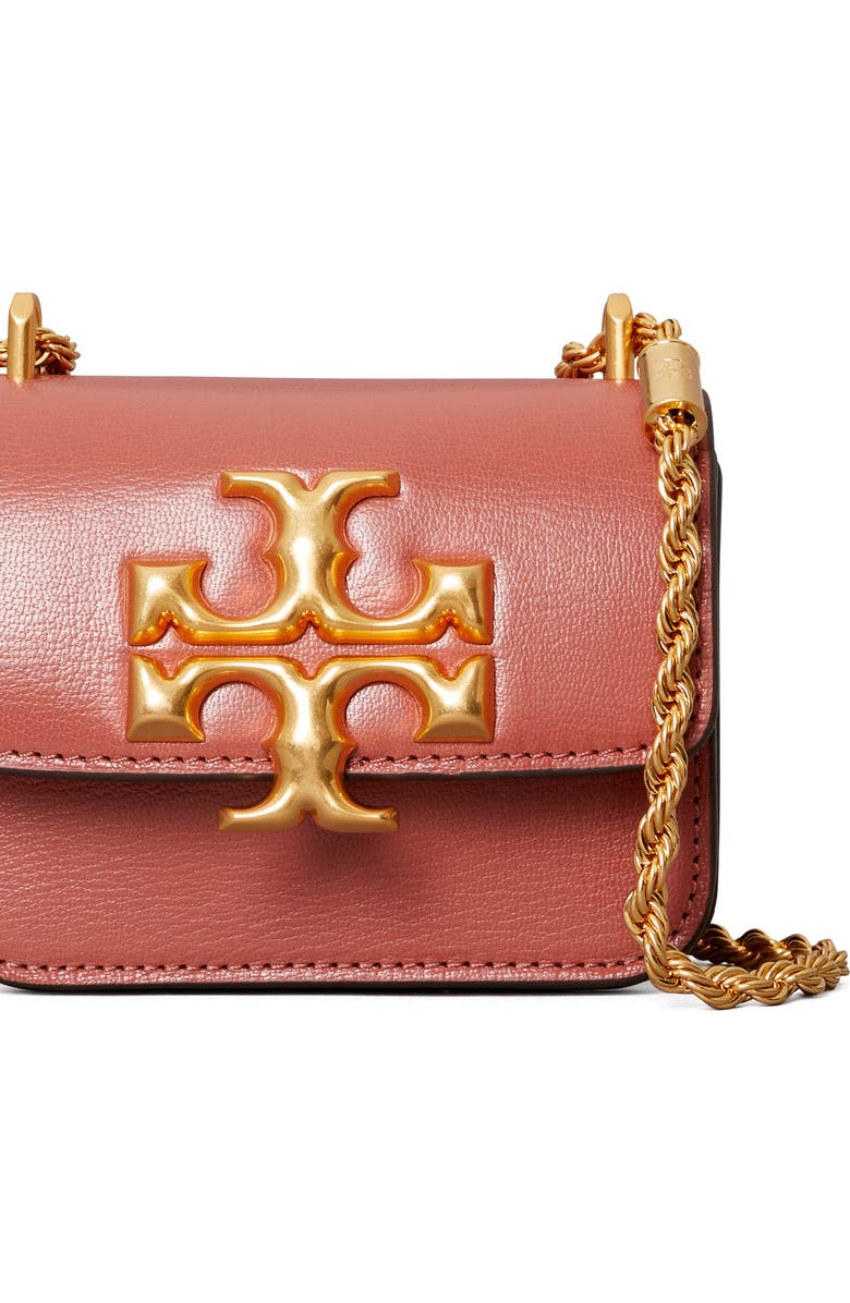 Tory Burch Mini Eleanor Leather Crossbody Bag, Alternate, color,