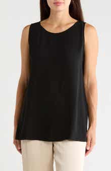 Silk Sleeveless Tunic