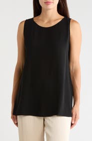 Eileen Fisher Silk Sleeveless Tunic