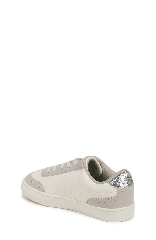 Dr. Scholl's Kids' Madison Sneaker In Oyster Multi Faux Leather
