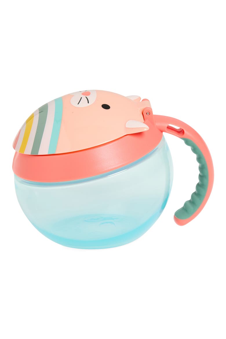 Zoo Snack Cup, Main, color, PINK