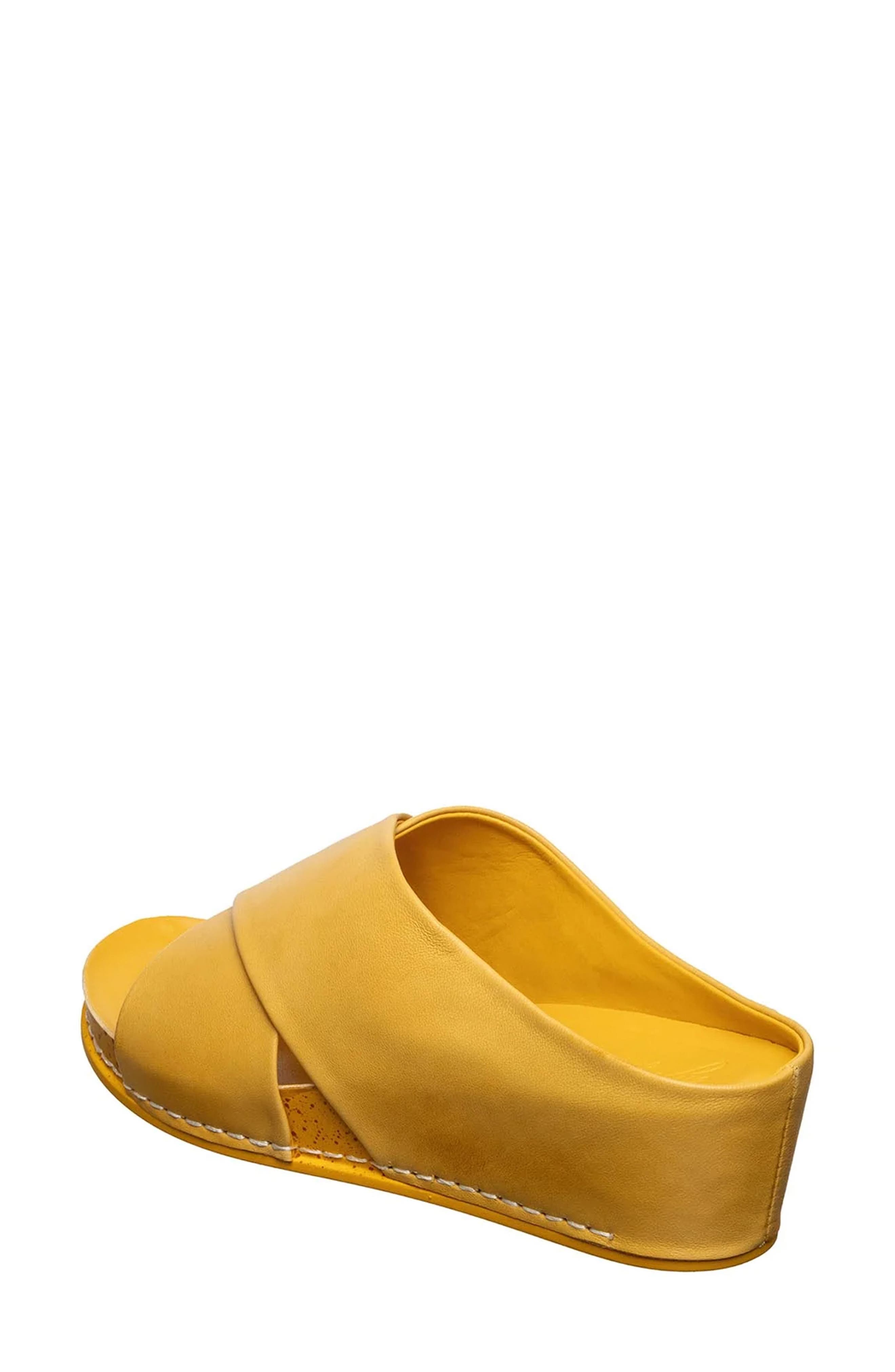 Santina Wedge Sandal, Alternate, color, DAFFODIL