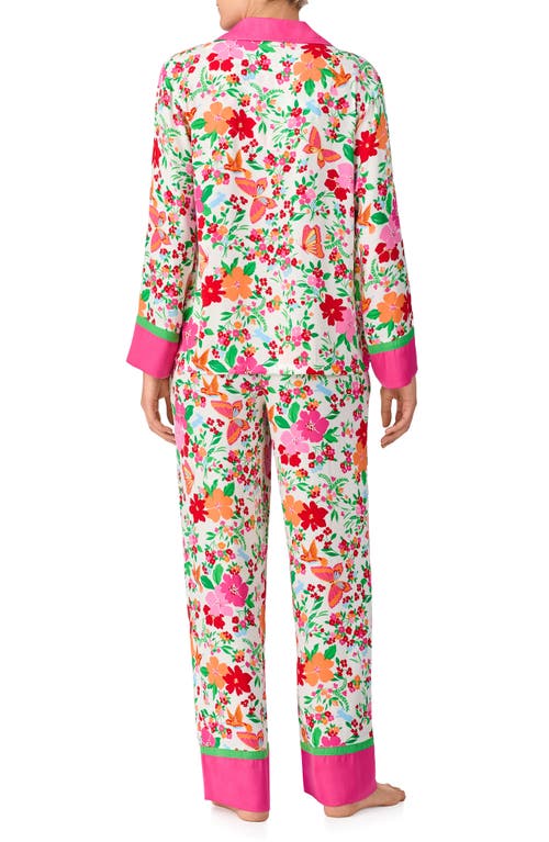 Kate Spade New York Floral Print Pajama Set In Multi