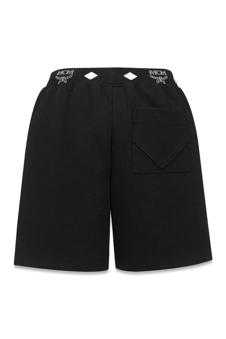 Essential Logo Ponte Shorts, Alternate, color, Black