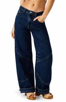 Steve Madden Tre Belted Hem Jeans