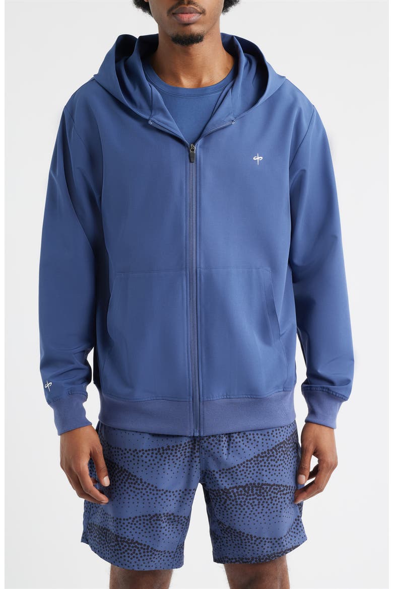 Tempo Tech Zip Jacket, Alternate, color, BLUE
