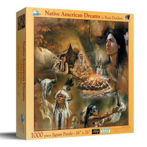 Native American Dreams 1000 piece Jigsaw Puzzle for Adults