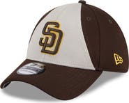 New Era Men's New Era  Brown San Diego Padres 2024 Batting Practice 39THIRTY Flex Hat