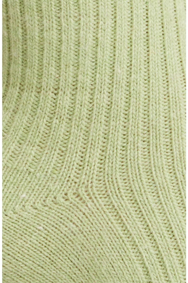 Cashmere Blend Cloud Socks, Alternate, color, MINT