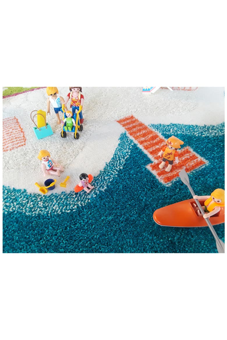 Beach House Play Rug, Alternate, color, MULTICOLOR