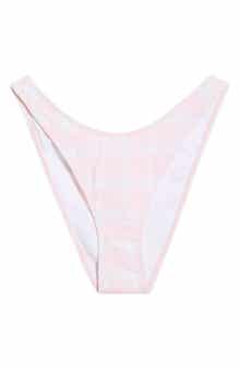 Eden Plaid High Cut Bikini Bottoms