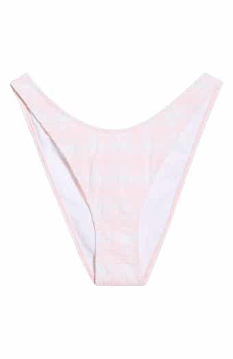 Eden Plaid High Cut Bikini Bottoms