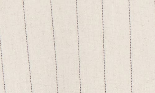 Renee C Stripe Tie Front Peplum Top