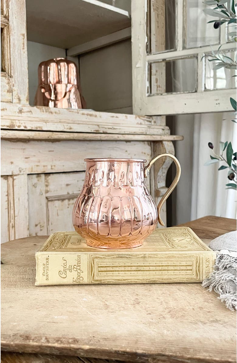 Coppermill Kitchen Vintage French Inspired Copper Apple Blossom Candle, Alternate, color, Copper