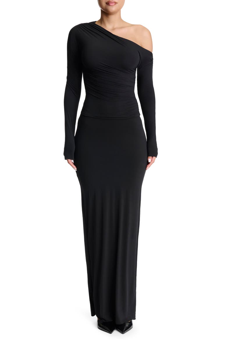 Naked Wardrobe Off the Shoulder Top, Alternate, color, 