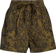 Ulla Johnson Rowan Tie Waist Shorts