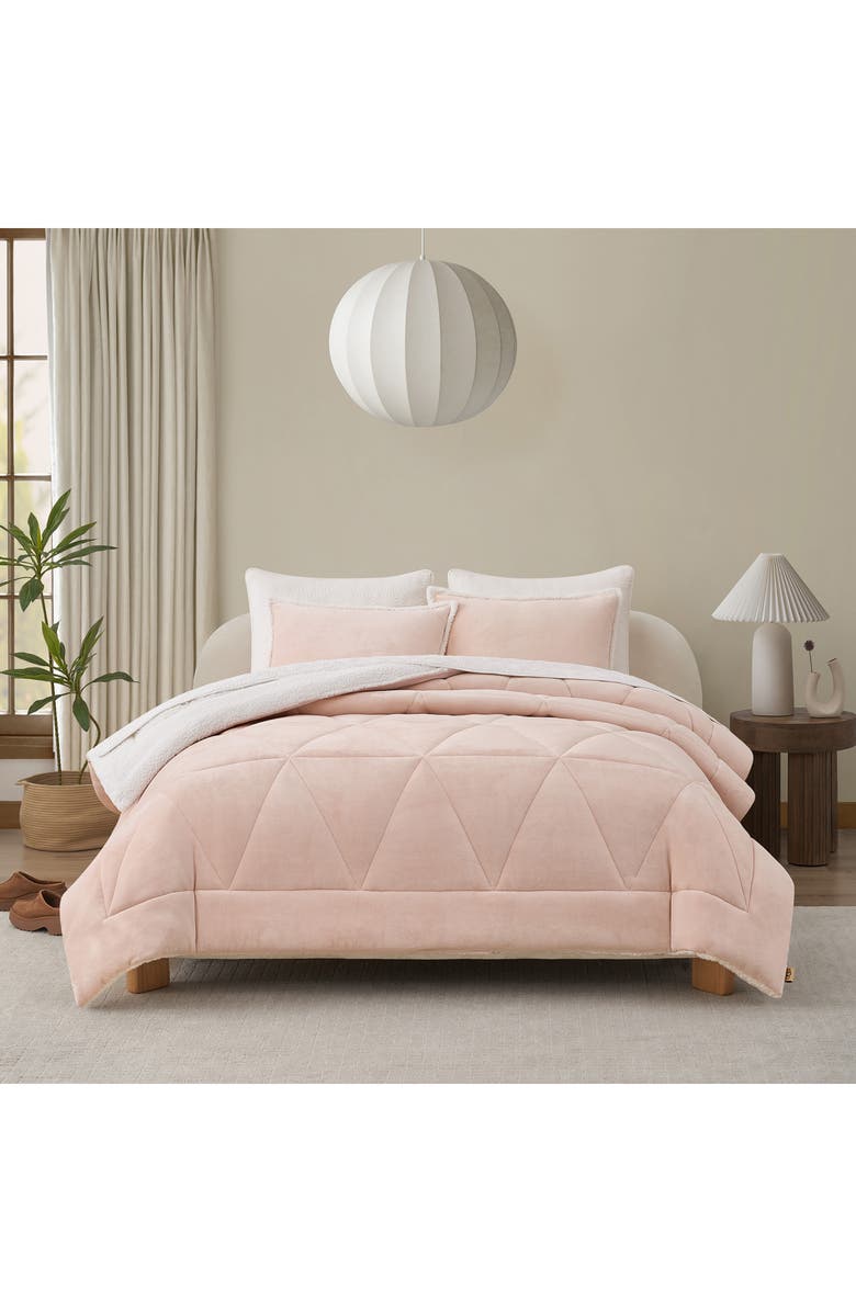 UGG<sup>®</sup> Avery Quilted Throw Blanket, Alternate, color, Himalayan Salt