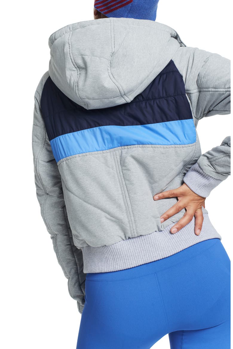 Winterbreaker Puffer Jacket, Alternate, color, GREY MARL