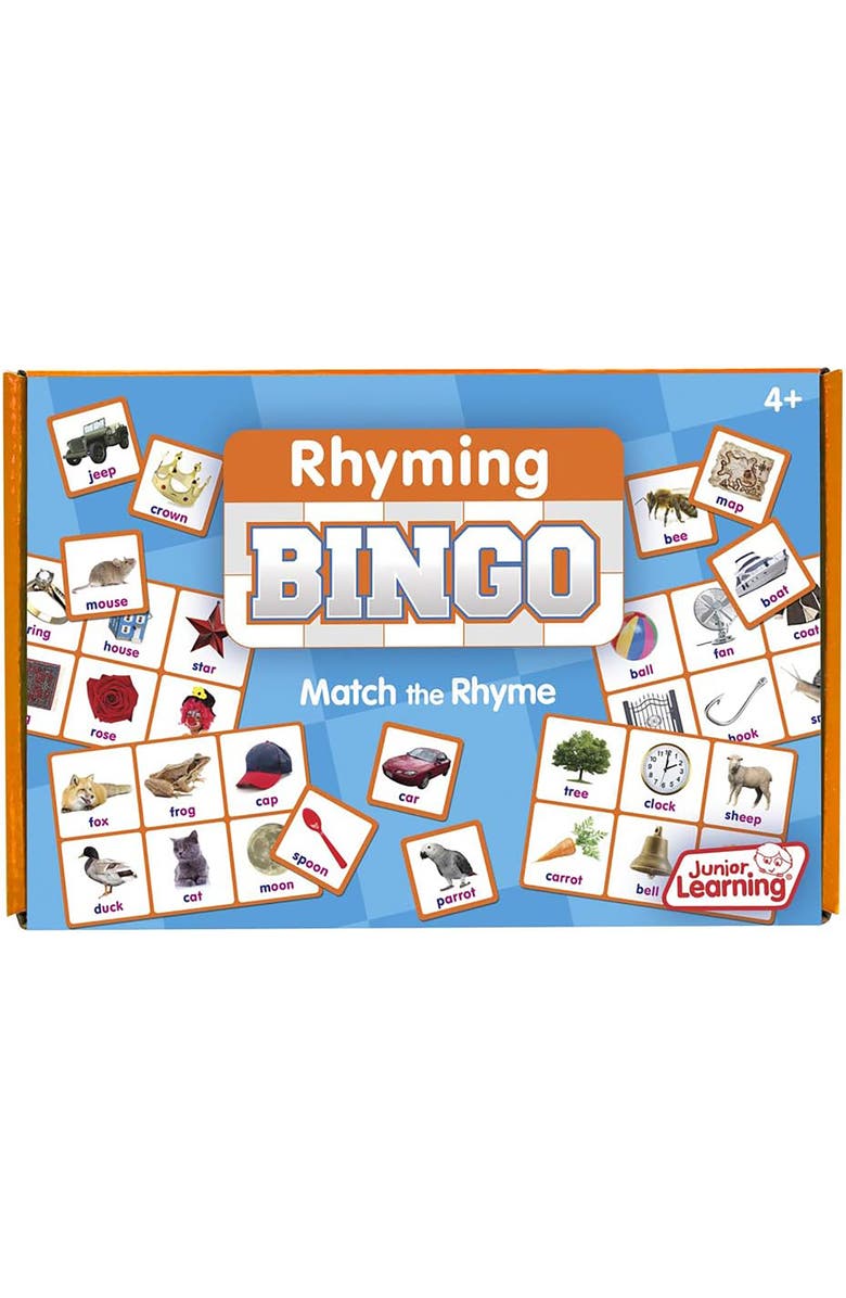 Junior Learning Rhyming Bingo, Main, color,
