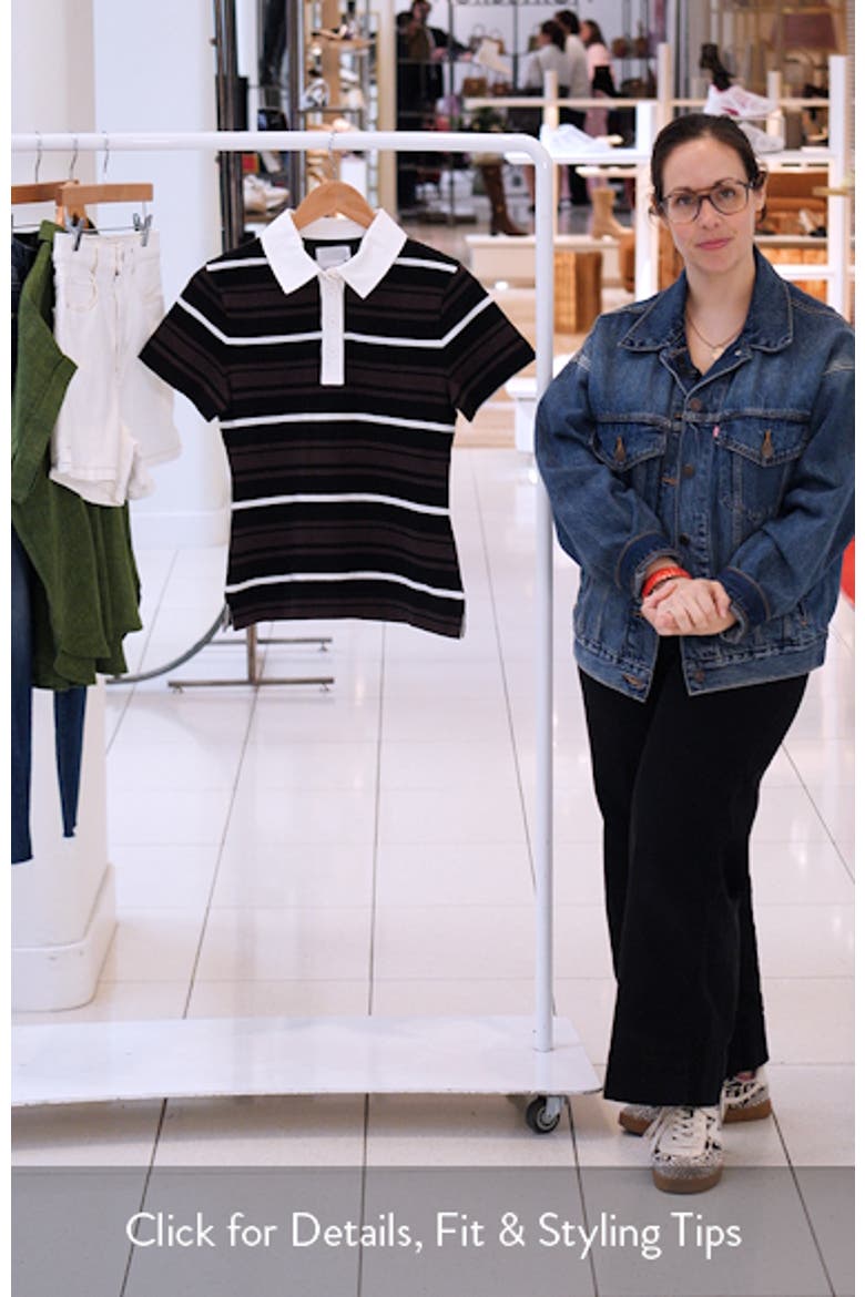 Maiden Stripe Organic Cotton Polo video