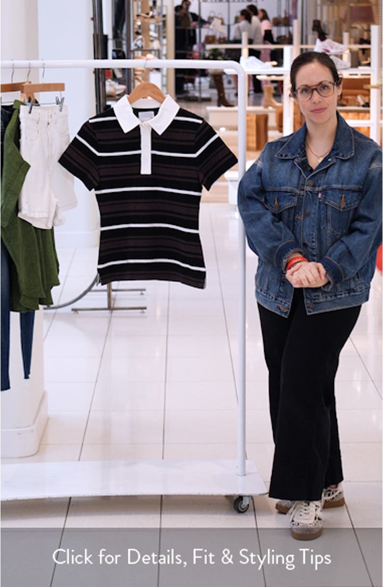 Maiden Stripe Organic Cotton Polo, sales video thumbnail