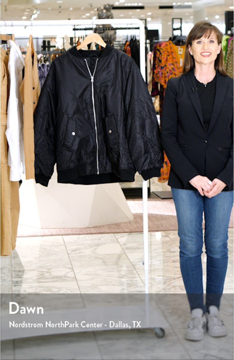 Oversize Bomber Jacket, sales video thumbnail