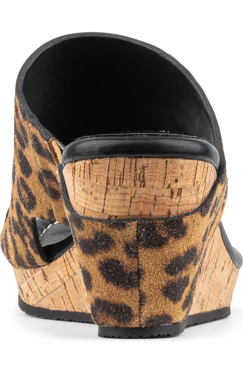 Donald Pliner Gyer Wedge Sandal, Alternate, color, Leopard