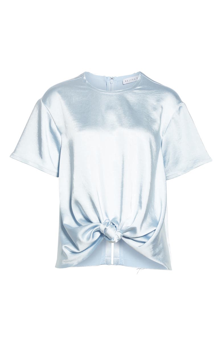 Rejina Pyo Amber Satin Blouse, Alternate, color, 