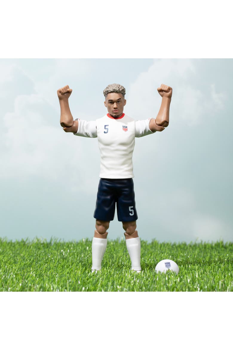 SOCKERS USMNT Antonee Robinson 8" Collectible Soccer Action Figure, Alternate, color, White