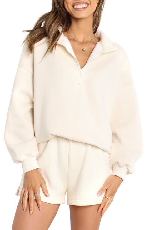Braxon Quarter Zip Sweater