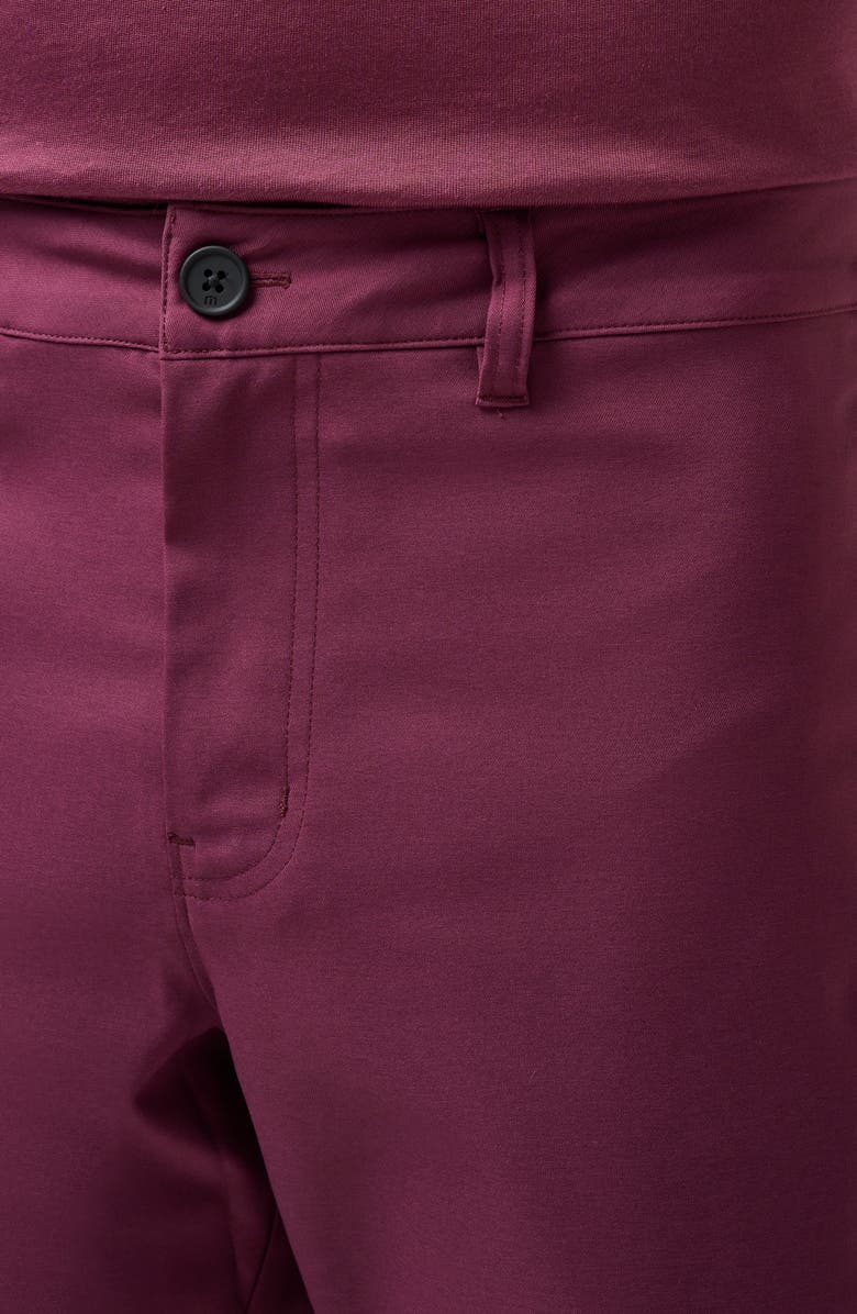 TravisMathew Sport Mode Twill Shorts, Alternate, color, Mauve Wine