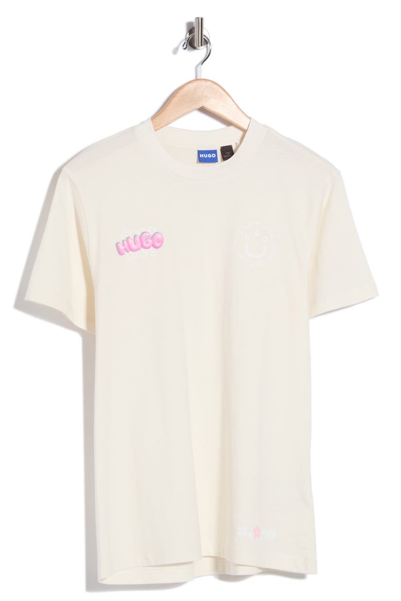 Vintage Graphic T-Shirt, Main, color, OPEN WHT