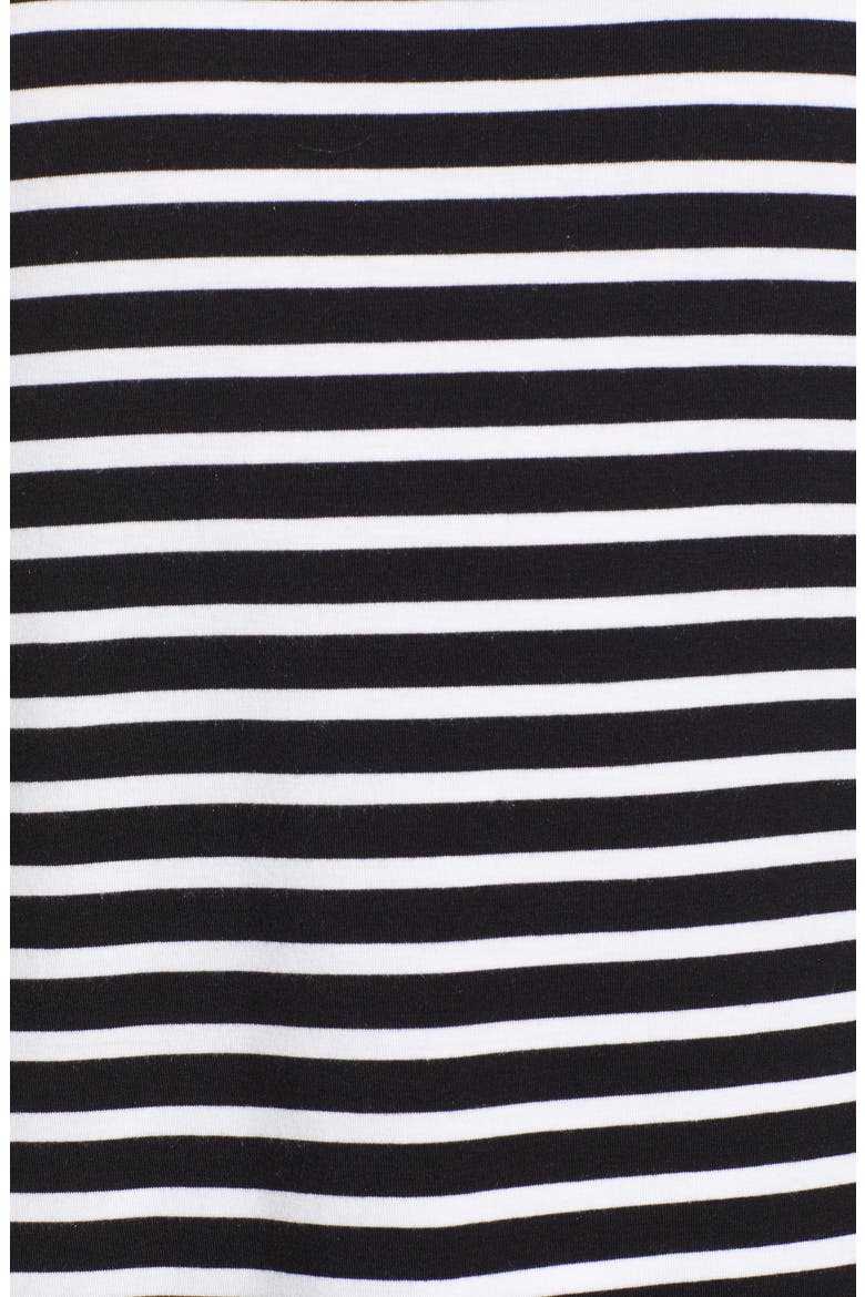 Crewneck Tee, Alternate, color, BLACK- WHITE STRIPE