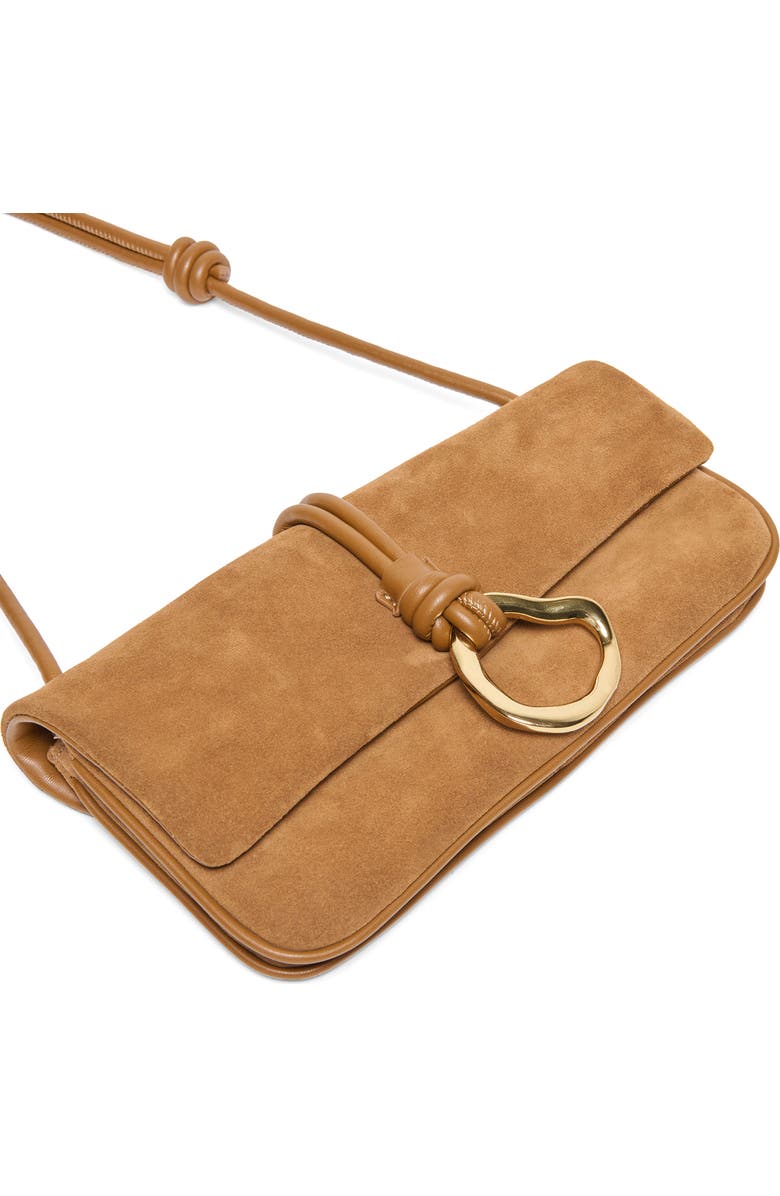 Dolce Vita Balen Leather Shoulder Bag, Alternate, color, Pecan