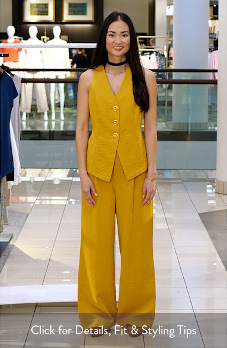 Button Front Vest, sales video thumbnail