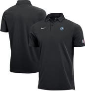 Nike Men's Nike Black Minnesota Timberwolves 2026/27 Dri-FIT Coaches Polo