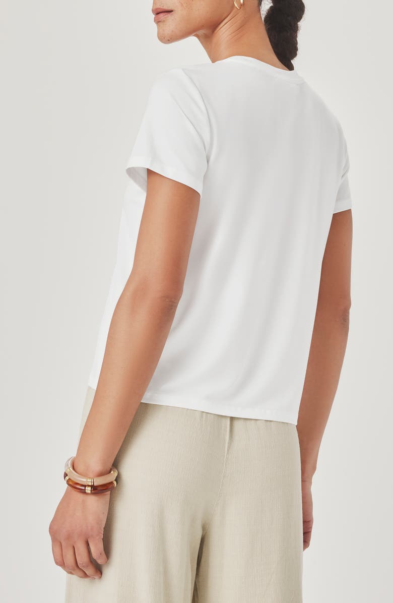 Splendid Tyra Crewneck T-Shirt, Alternate, color, White
