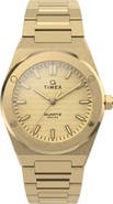 Timex® Q Timex Marbella Stainless Steel Bracelet Watch