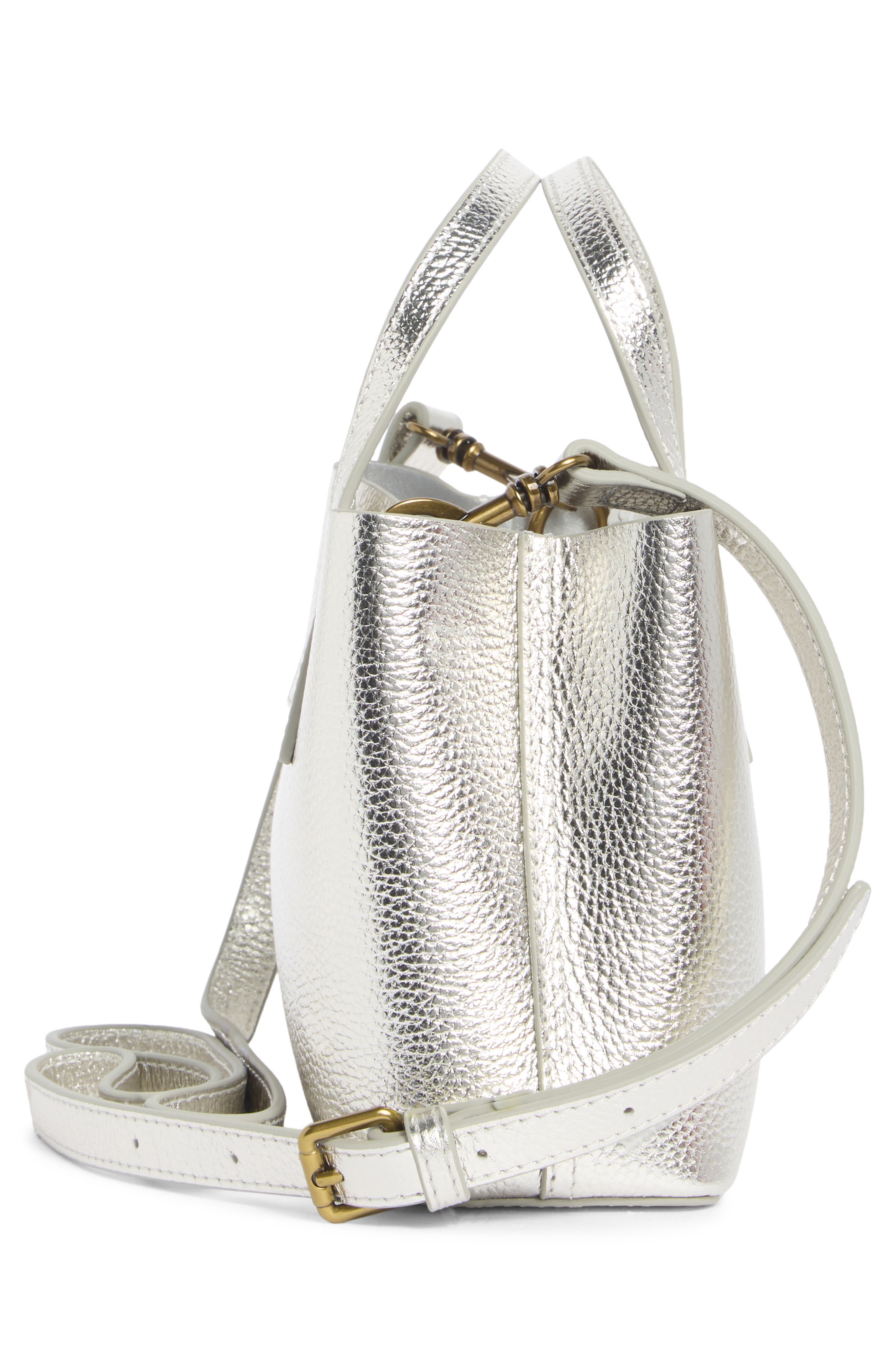 Kurt Geiger London Hampstead Mini Tote Bag, Alternate, color, Champagne