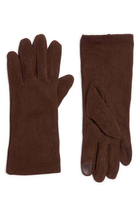Suede Touchscreen Gloves