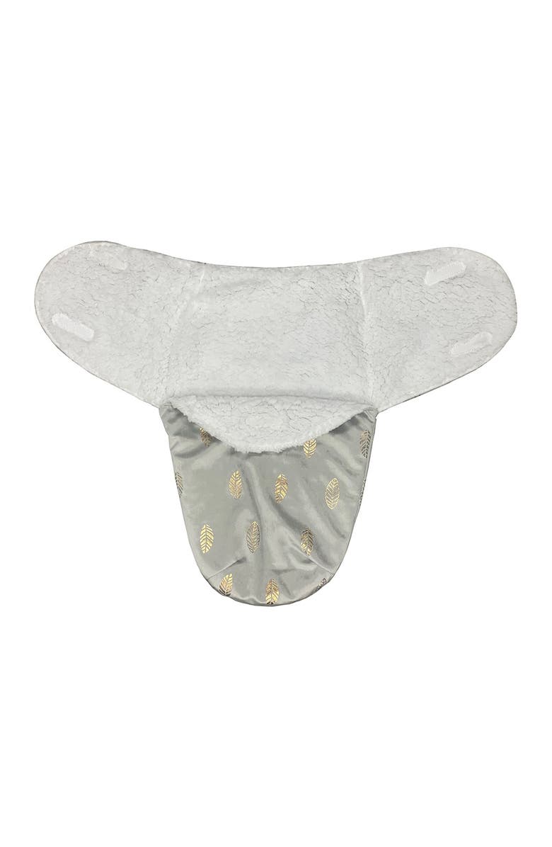 Kensie Baby Travel Faux Fur Swaddle, Alternate, color,