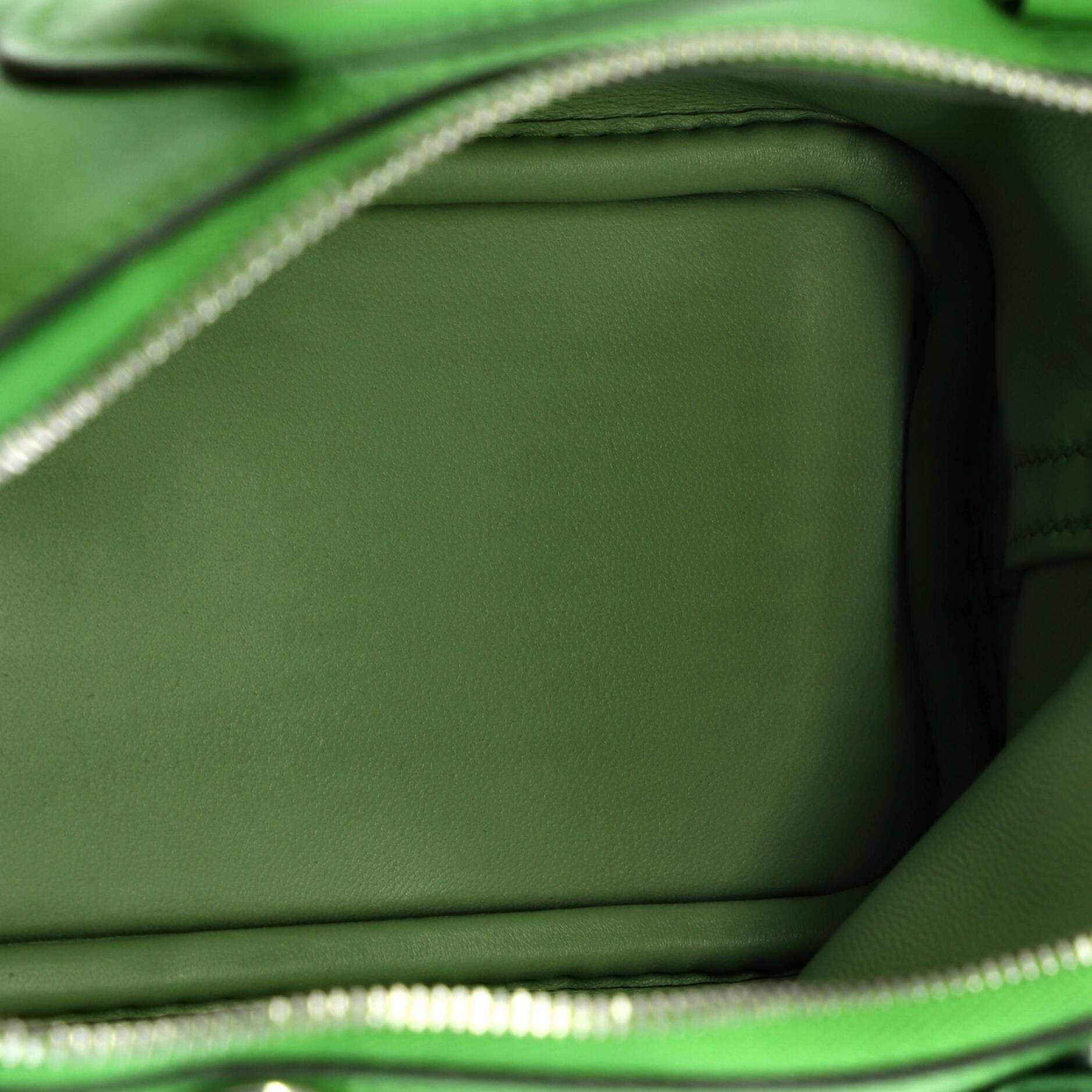 Pre-Owned Hermes Bolide 1923 Bag Verso Evercolor Mini, Alternate, color, Vert Yucca/Vert Criquet